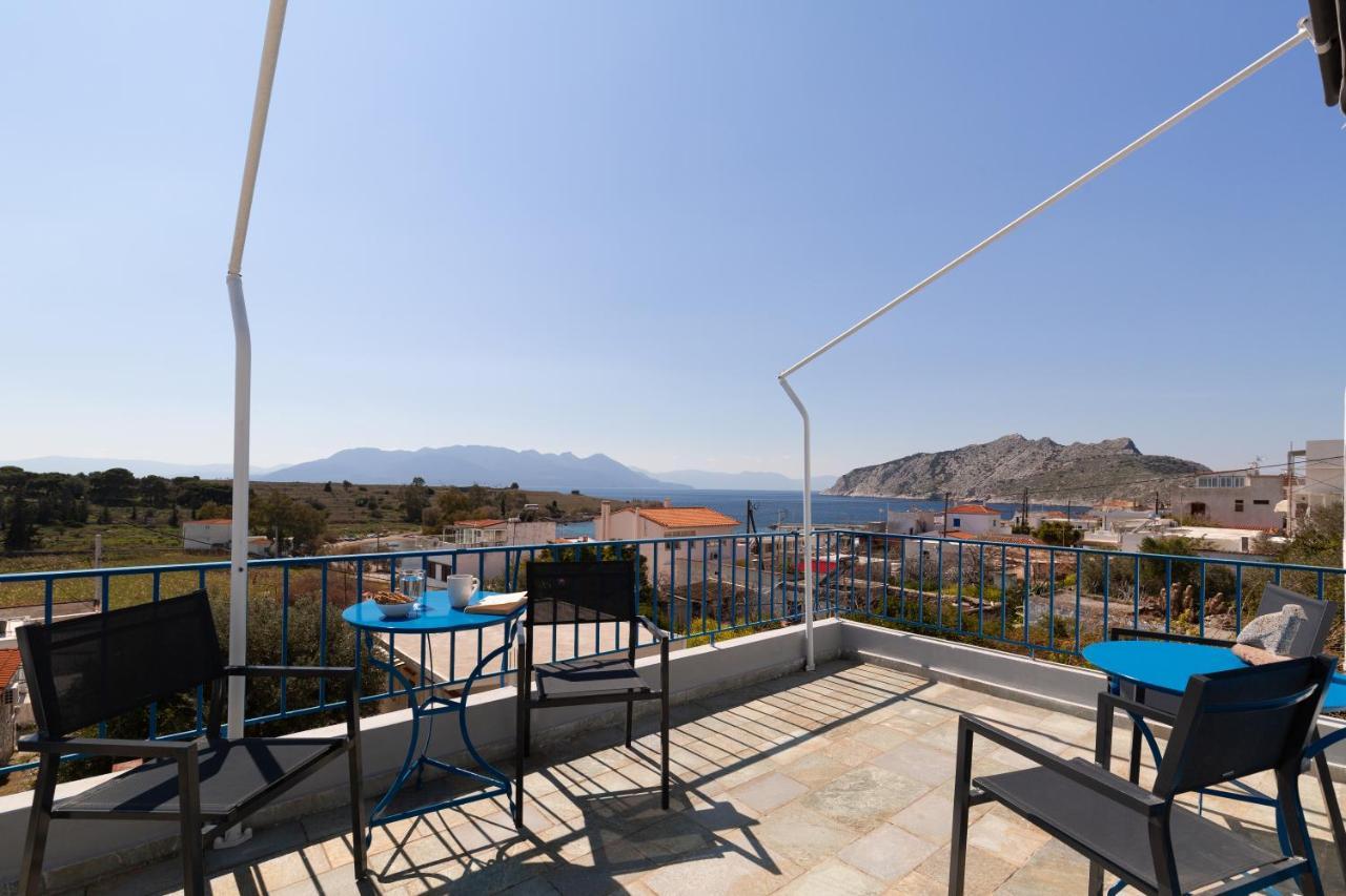 Aeginia 1- Breathtaking Sea View House In Perdika Villa Екстериор снимка