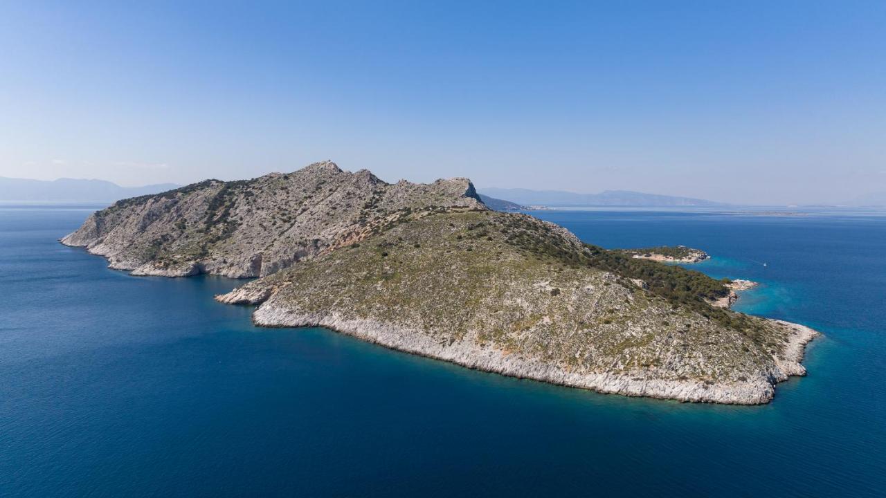Aeginia 1- Breathtaking Sea View House In Perdika Villa Екстериор снимка